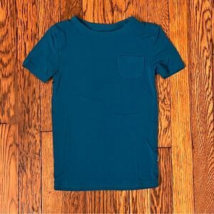 Little Sleepies Play Ocean Blue Kids Tee | 12-18 Months